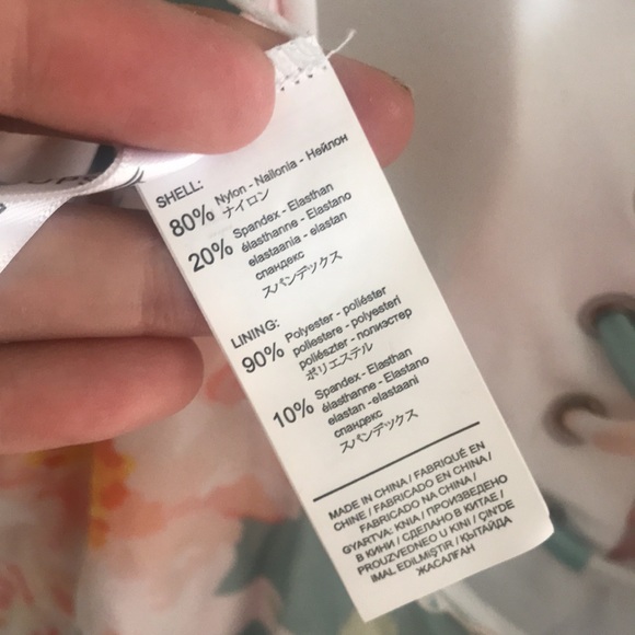 🔥1 hour sale - Cupshe, one piece swimsuit, floral pattern - Picture 3 of 7